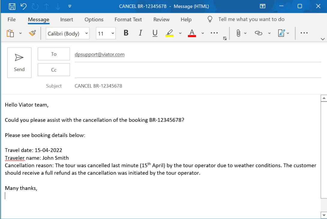 post-travel-cancellations email