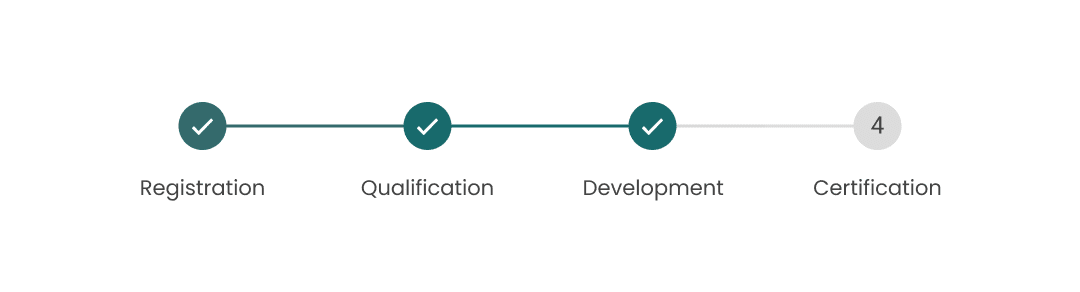 Certification-stepper certification step