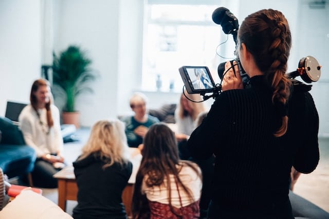 Videographer - A job for a lifestyle blogger