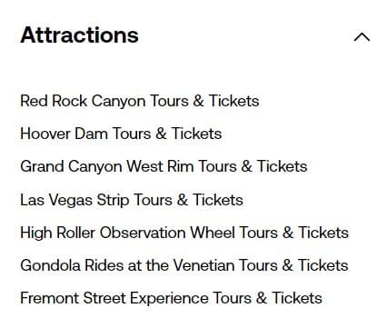 attraction-filtering