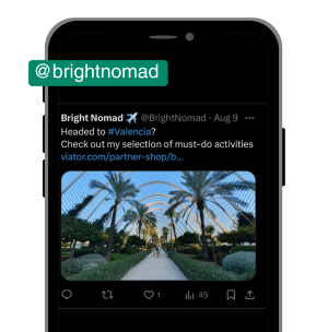 brightnomad @brightnomad Viator Shop